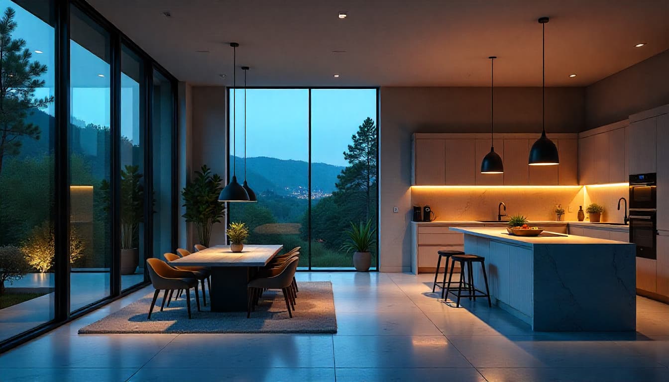 Modern kitchen interior